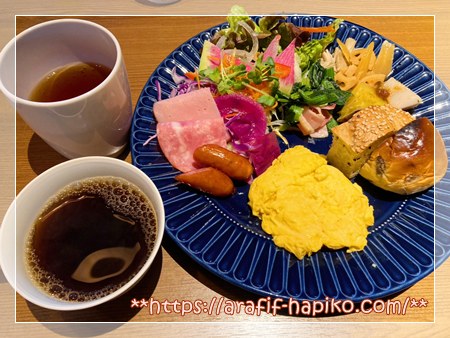 名古屋で泊まったホテルの朝