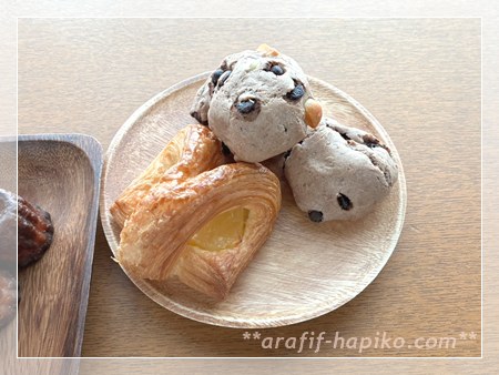 Mini Oneの青森アップルリボンとチョコマカダミアもち